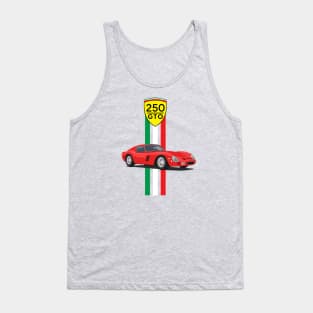 The supercar 250 gto racing red only Tank Top